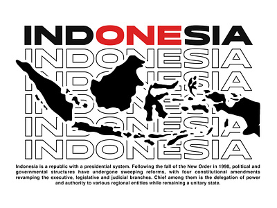 Indonesia Text and Map indonesia streetwear streetwearindonesia