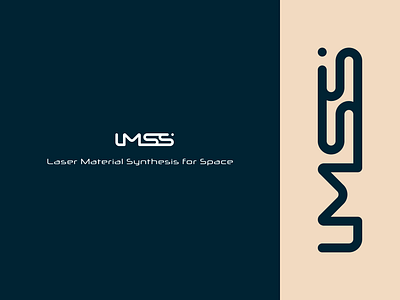 LMSS: Laser Material Synthesis for Space branding laser laser logo logo minimal logo mockups modern logo space space logo