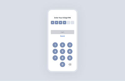 Sign In PIN UI code field screen code field ui design graphic design graphicdesigns product design product designer ui ui design user interface user interface design ux ux design ux ui web design