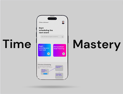 Schedule App Mobile UI 3d ads ai blue chatbot crypto designing graphic design light mode logo mobile pink purple simple time managing trending ui web designing