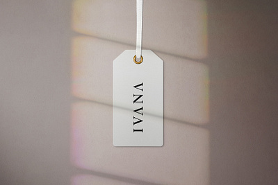 IVANA branding graphic design identity logo vector