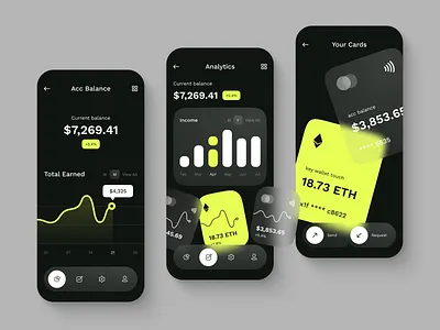 Banking Mobile App app bank bank app banking banking app card clean credit card design finance finance app fintech ios mobile mobile app mobile app design transfers ui ui design ux