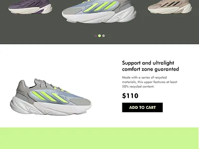 Ecommerce Sneakers Landing Page ecommerce landingpage sneakers uiux web design