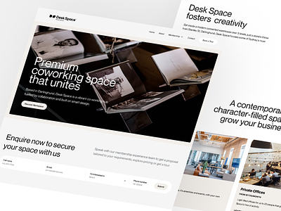 Elevate Your Workspace: The Ultimate Service Hub Landing Page 🏢 clean comfortable minimalist setup workspace