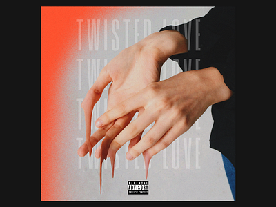 Music album cover - Twisted Love album album cover cover design graphic design graphic poster horror love music music album playlist playlist cover poster romance spotify spotify album spotify music spotify playlist ui ui design