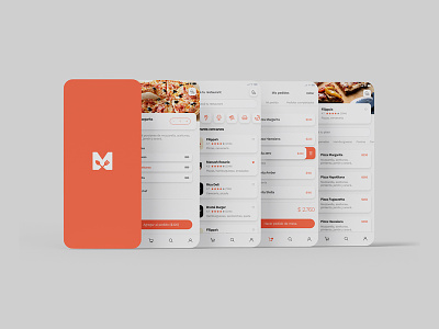 UX/UI: Moka app brand identity branding design graphic design minimal ui uxui