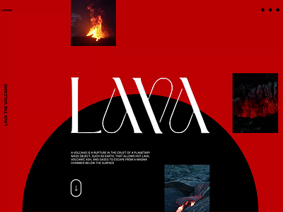 LAVA Landing Page Animation 2d 2d animation after effects animation custom custom logo animation design illustration logo ui