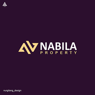 NABILA PROPERTY app branding design graphic design illustration logo typography ui ux vector