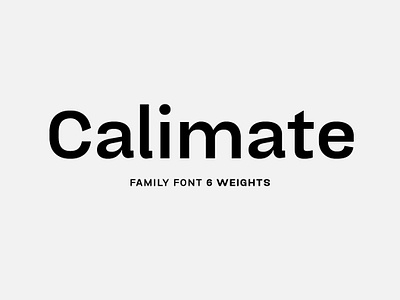 Calimate Sans Serif Fonts branding graphic design logo motion graphics sans font ui