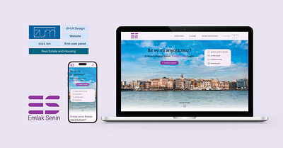 Emlak Senin, Turkish Property Finder case case study design housing product real estate turkey ui ux website