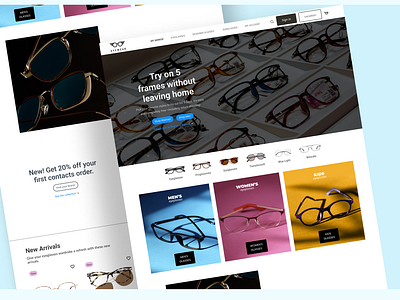 Sunglass Store designs, themes, templates and downloadable graphic elements  on Dribbble