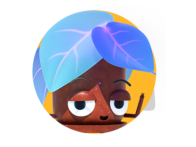 Cute 3D mascot 3d character animation avatar character colorful graphic avatar illustration mascot mascotte sia sinea vivid web character