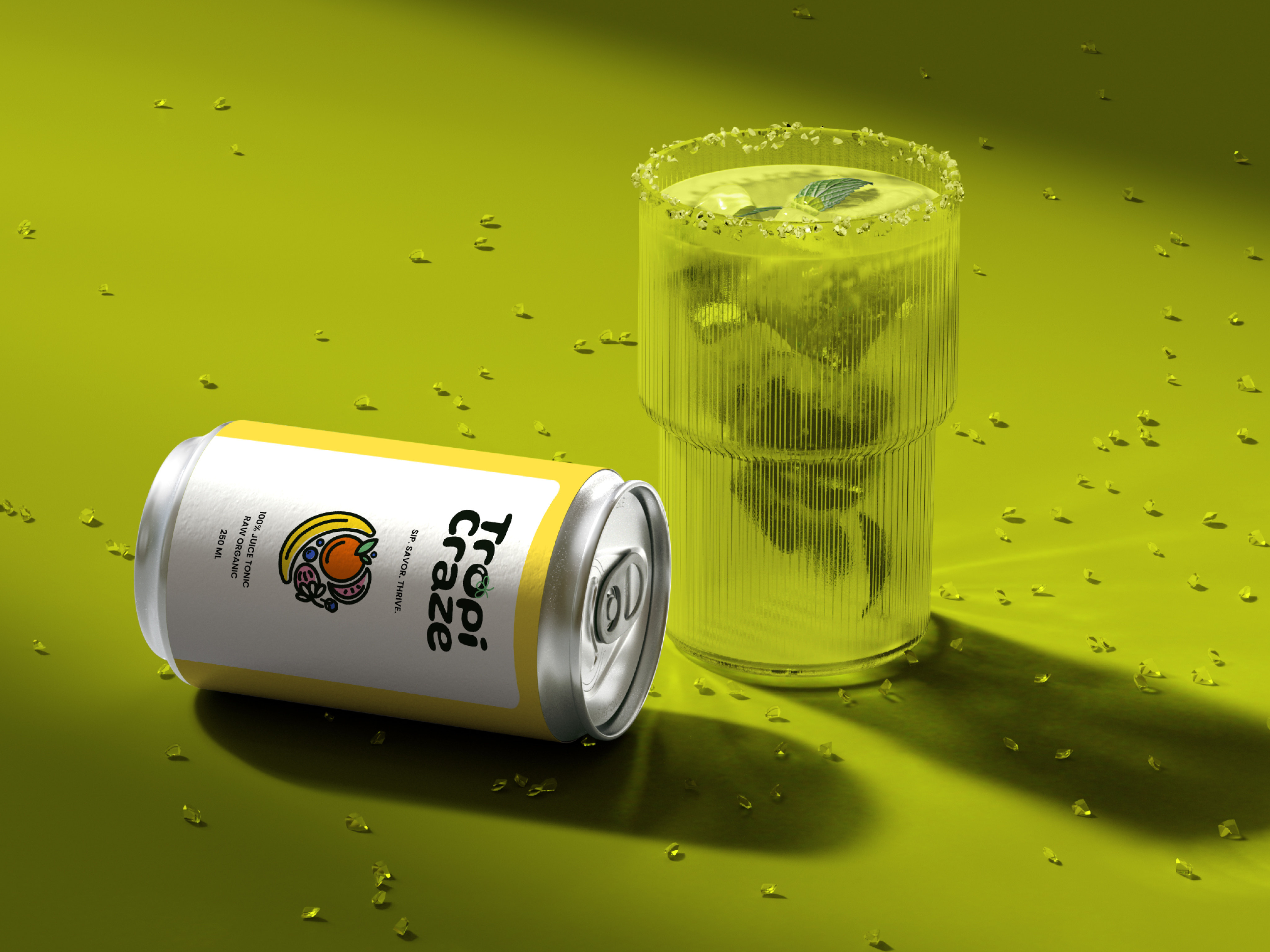 Tropi Craze - Branding brand brand guidelines brand sign branding branding designer colorful creative identity logo logo design logo mark packaging poster vector