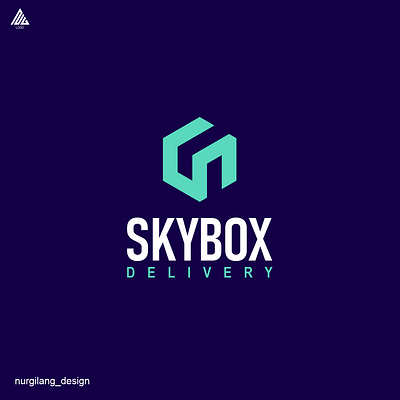 SKYBOX DELIVERY app branding design graphic design illustration logo typography ui ux vector