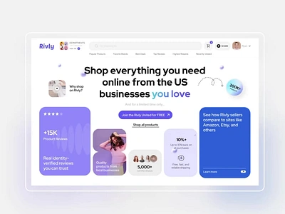 Ecommerce Platform Project | UX UI amazon brand business cart case study dropshipping e commerce ecommerce ecommerce website interface landing page online store platform design product purchase qclay saas selling shopping web