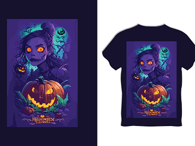 Halloween T-ShirTShirts, Shirt, Tee, Print, Tshirt, Typography, halloweenparty