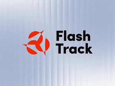 FlashTrack - Logo Animation animation blur brand brand identity branding logo logo animation logo designer logotype motion motion graphics transition