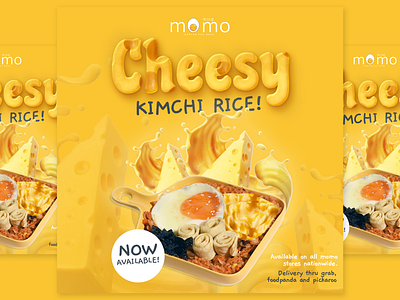 MOMO CHEESY KIMCHI RICE