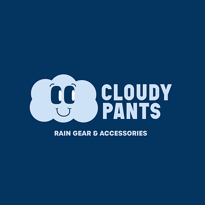 Cloudy Pants branding graphic design logo