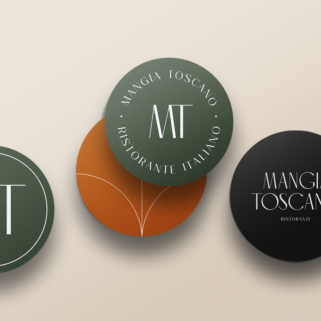 Mangia Toscano Restaurant Branding brand design brand identity branding branding design design graphic design logo logo design logotype packaging