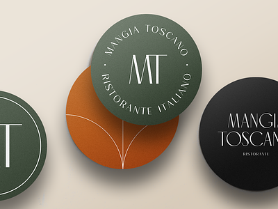 Mangia Toscano Restaurant Branding brand design brand identity branding branding design design graphic design logo logo design logotype packaging