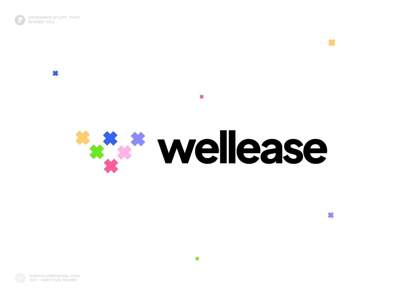 Example of Create Wellness Health Fitness  Logos 