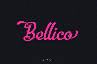 Bellico Typeface +Bonus Pack alternates beauty clean elegant fashion fun hipster ligatures opentype round script swash vintage
