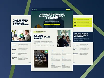 MaxRev website agency banding digital figma illustration lead marketing marketing website ui ux vector web design webflow website