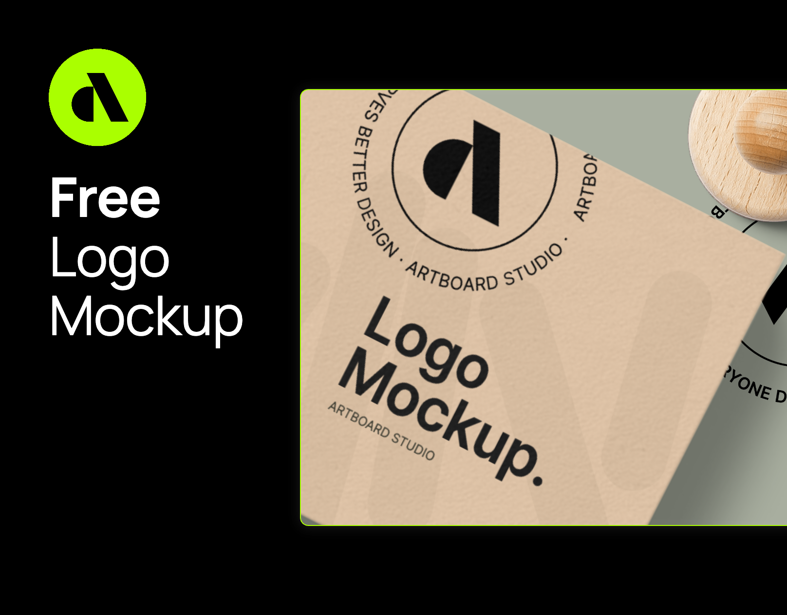 Free Logo Mockup with Stamp artboard studio brandidentity branding brandlogo design free free mockup free mockup template graphic design illustration logo logo design logo mockup logo mockup design logo mockup template mockup mockup template ui