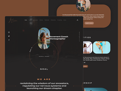 Fitness Website Templates designs, themes, templates and downloadable  graphic elements on Dribbble