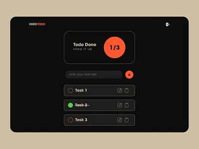 Todo Website , Todo App design todo todo app ui web design website design