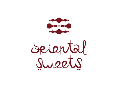 Oriental Sweets Logo brand identity calligraphy creative creative logo free logo icon design identity logo logo design logo for sale logo for sweets logo mark logodesign minimalism minimalistic logo oriental logo symbol unique logo