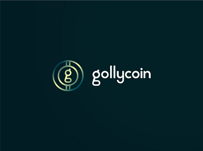 Gollycoin logo branding graphic design illustration logo vector