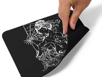 Traditional Minimal Mouse Pad(Print Design) graphic design graphic design services illustration print design print merchandise