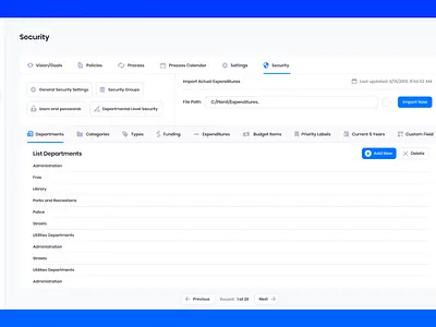 Security UX Design for Web App app branding clean design ui web website white