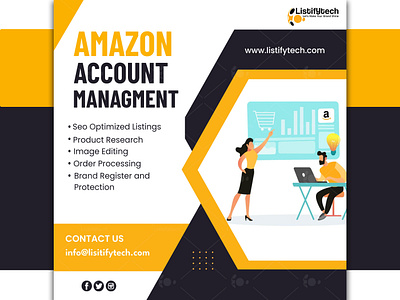 Amazon Account Management Services | ListifyTech amazon amazon ebc amazon listing images amazon product description design ebc enhance brand content graphic design listing images ui