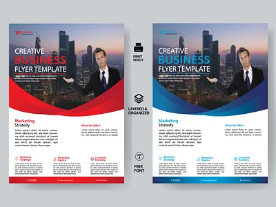 Corporate Flyer Template, Vector Flyer Template, Flyer Design banner branding brosure business flyer corporate flyer custom design double side flyer flyer flyer template graphic design illustration logo modern flyer poster print design print ready template typography vector