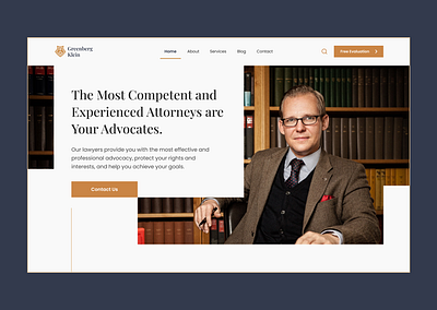 Law firm landing page design landing page law lawyer ui web design