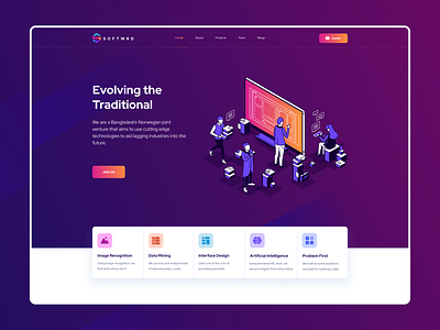 Softwrd Landing Page app design company website design full website home page landing page landing page design mobile app product design saas ui software company softwrd softwrd landing page ui ui design ui ux ux ux design web design website design