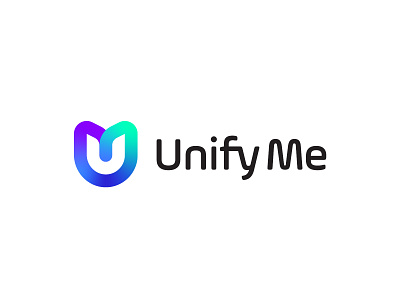 Logo design for Unify Me branding content design entertainment graphic design logo logodesign mark minimal modern nft symbol