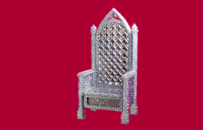 Thrones 3d collection crystal gold loop nft render stone thrones