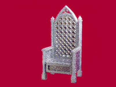 Thrones 3d collection crystal gold loop nft render stone thrones