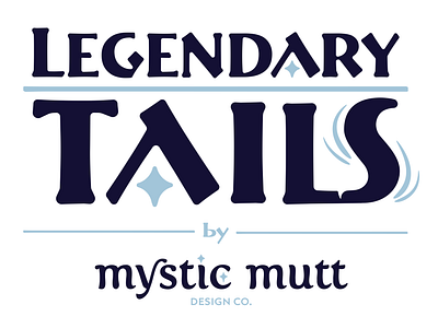 Legendary Tails branding branding dog mystic mutt story tail tails tales