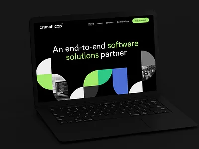 Crunchloop - Branding 3d animation branding design graphic design logo motion graphics ui