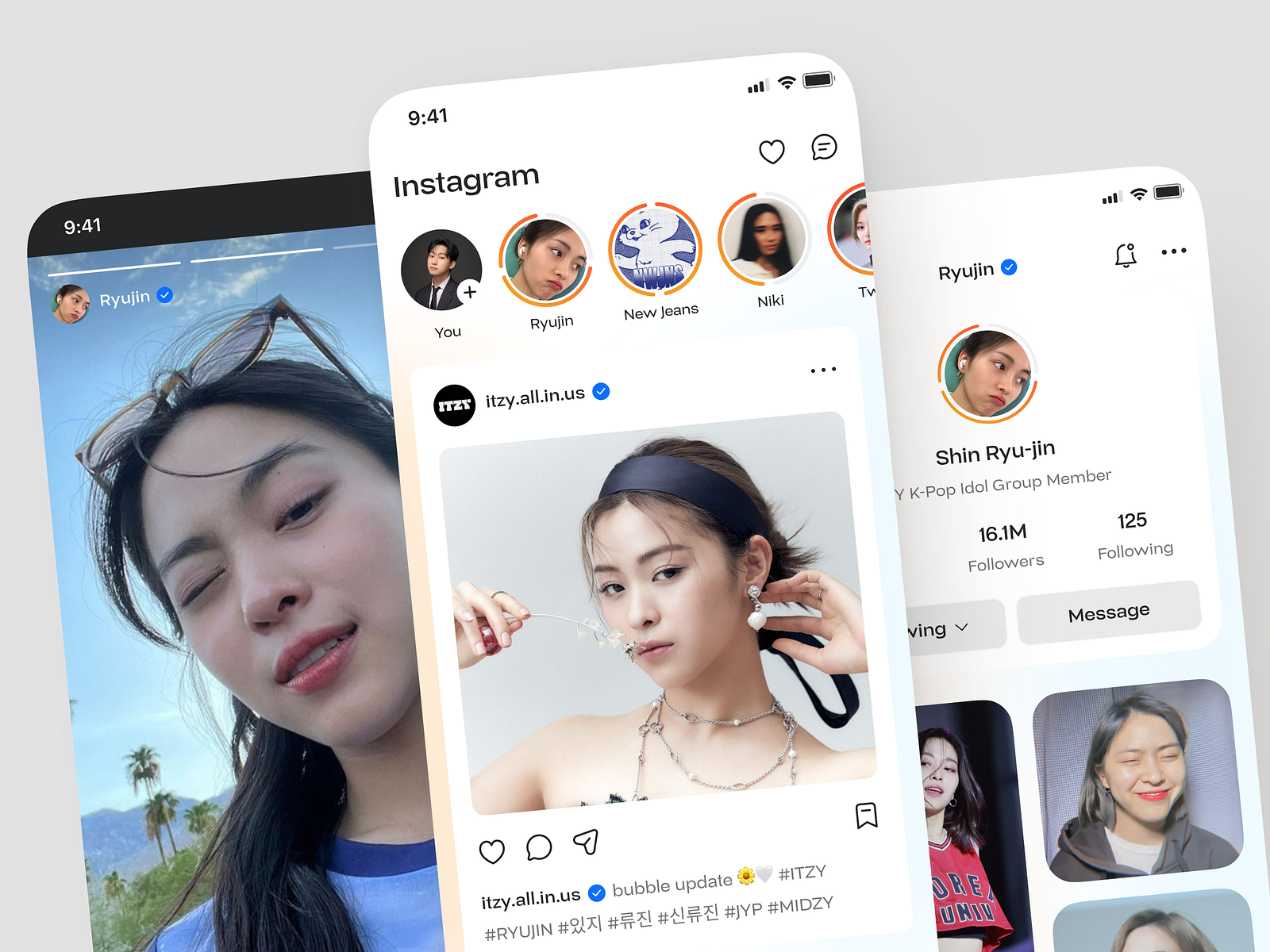 📱Instagram - Home and Profile by Alvian Teddy Cahya Putra 👨🏻‍🎨 for ...