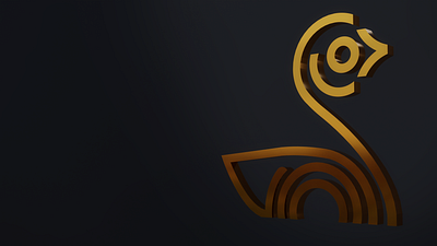Black Lagoon 3D Logo 3d modeling branding design graphic design logo