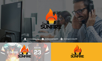 SUNFIRE. logo team logo