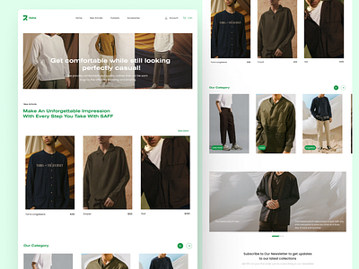 DOHA - Fashion Website casual e commerce e store fashion minimalist moslemwear store t shirt ui uxdesign webdesign