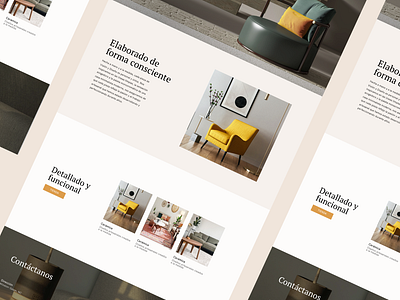 Premium Furniture Web Design architecture branding figma furniture graphic design home house premium ui web design
