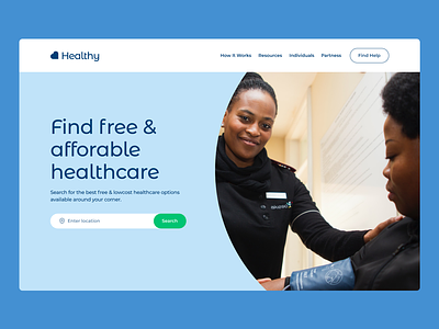 Healthcare Web Design figma graphic design health healthcare ui web design